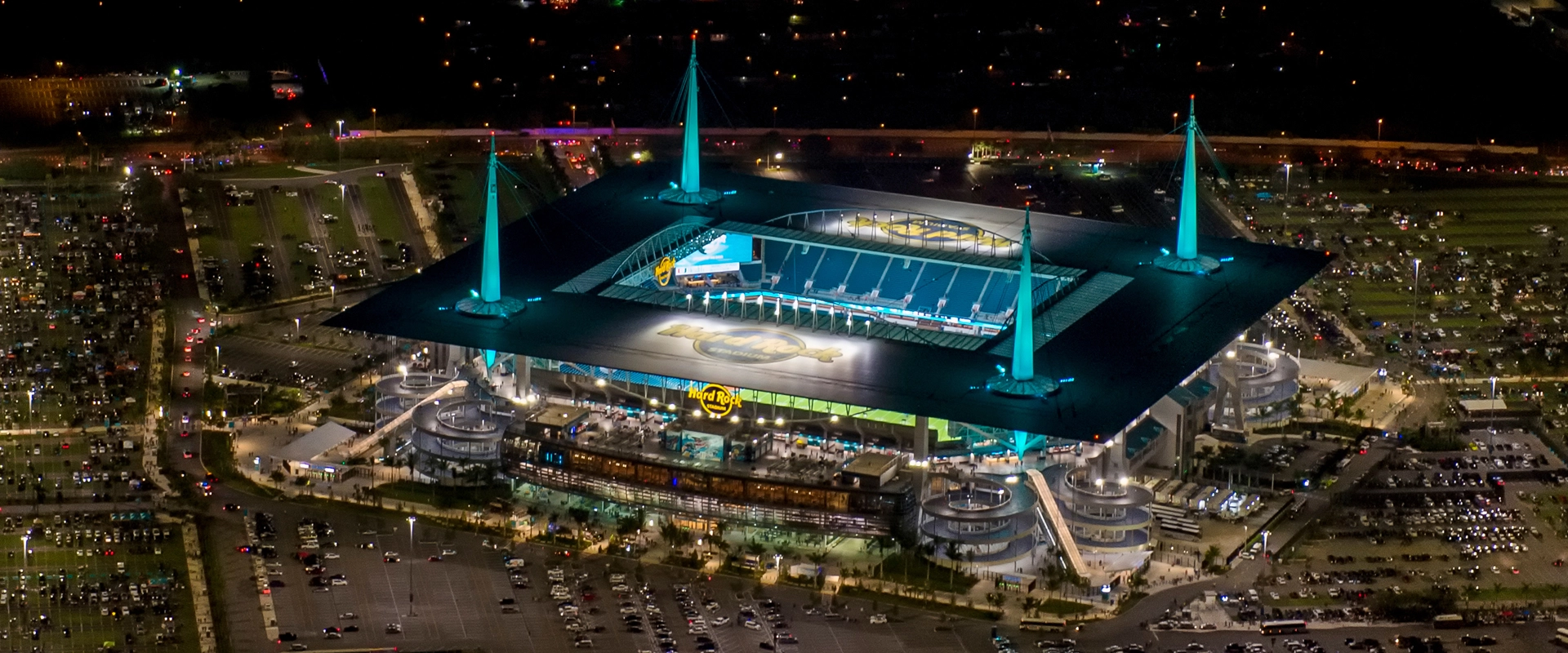 Hard Rock Stadium Miami Binbox smart locker systems"