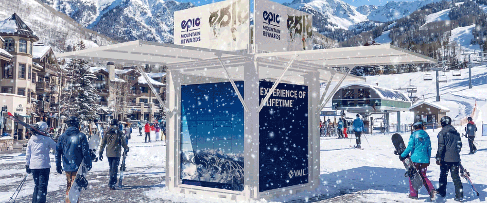 Binbox smart lockers Vail ski resort