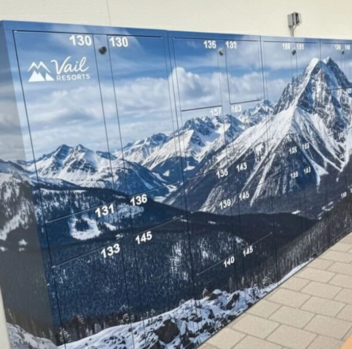 Binbox smart lockers Vail ski resort